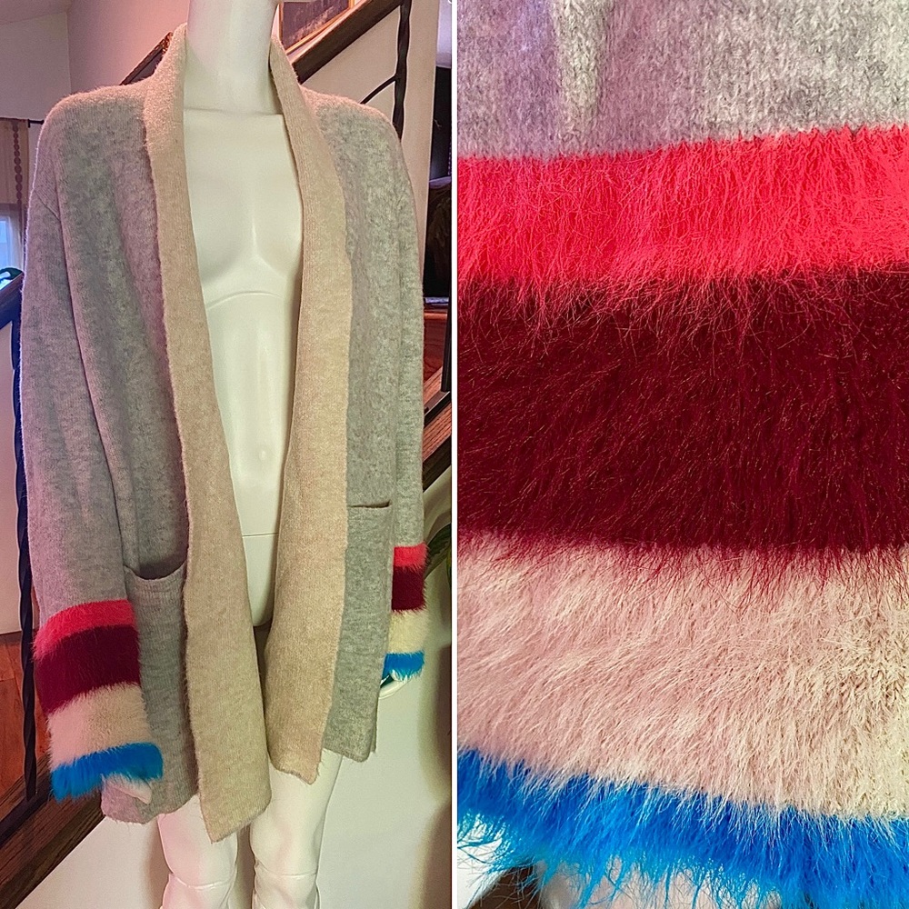 Cozy soft Maude Viv ante cardigan sweater